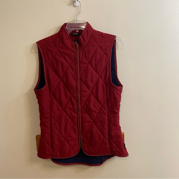 Barbour Vintage Quilted Gilet Vest Women's Size 10 Outdoors Hiking